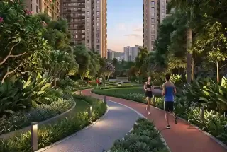 Jogging Track at Mana Verdant Terraces